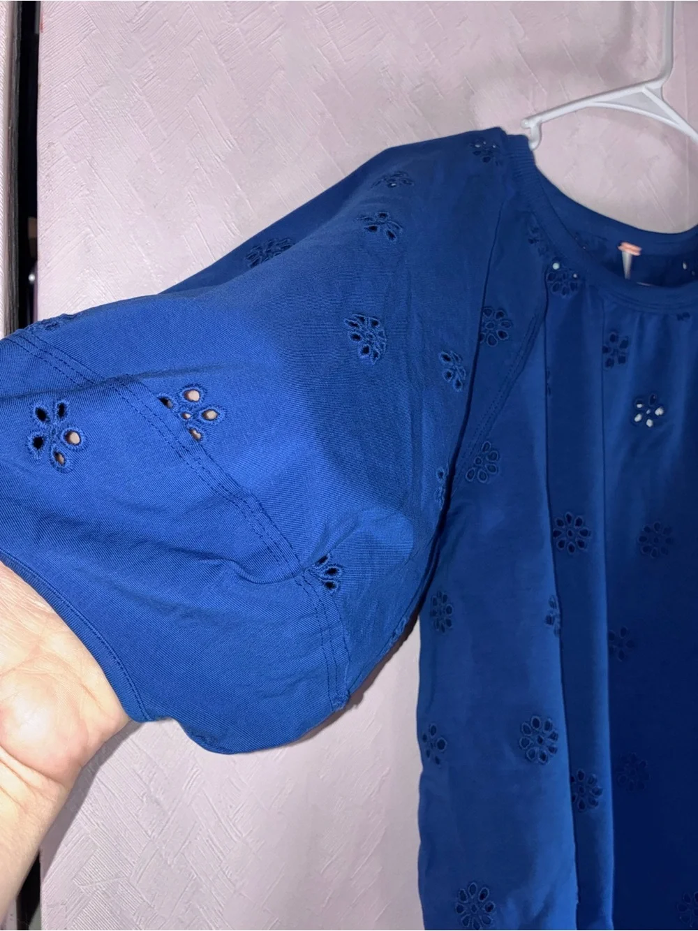 Free People Jessie Eyelet Tee